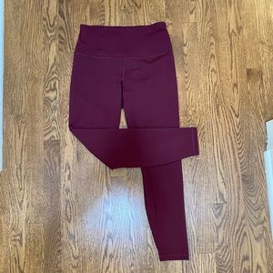 90 Degree By Reflex Ankle Length High-Waist Power Flex Leggings 7/8 S